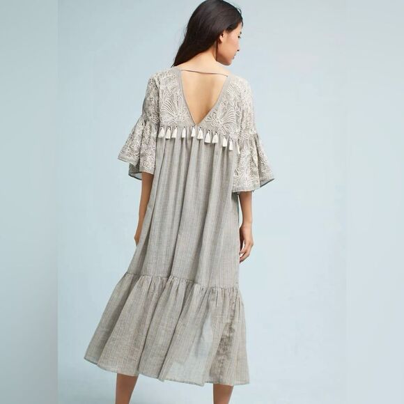 Maeve|Anthropologie Tisdale Embroiled Dress. - Picture 2 of 8